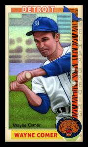 Picture of Helmar Brewing Baseball Card of Wayne Comer, card number 227 from series This Great Game 1960s