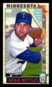 Picture of Helmar Brewing Baseball Card of Graig Nettles, card number 240 from series This Great Game 1960s