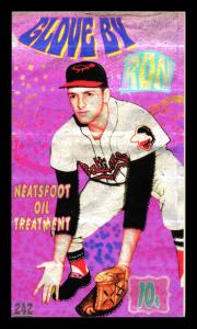 Picture, Helmar Brewing, This Great Game 1960s Card # 242, Ron Hansen, Fielding, bird on sleeve, Baltimore Orioles