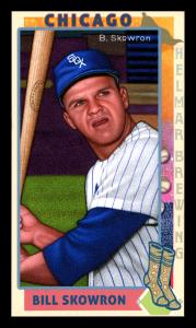 Picture of Helmar Brewing Baseball Card of Moose Skowron, card number 245 from series This Great Game 1960s