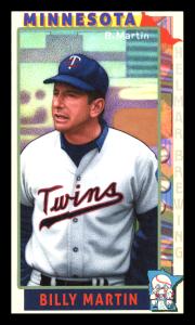 Picture of Helmar Brewing Baseball Card of Martin, Billy, card number 254 from series This Great Game 1960s