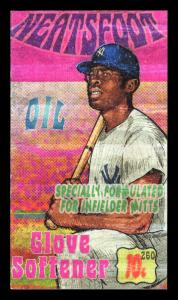 Picture, Helmar Brewing, This Great Game 1960s Card # 260, Horace Clarke, Kneeling with bat at chin, New York Yankees