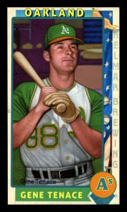 Picture of Helmar Brewing Baseball Card of Gene Tenace, card number 267 from series This Great Game 1960s