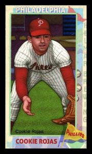 Picture of Helmar Brewing Baseball Card of Cookie Rojas, card number 269 from series This Great Game 1960s