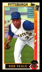 Picture, Helmar Brewing, This Great Game 1960s Card # 272, Bob Veale, Pitching toward viewer, Pittsburgh Pirates