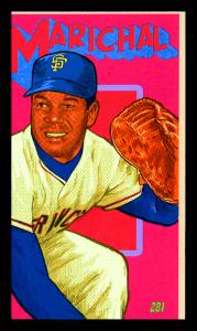 Picture, Helmar Brewing, This Great Game 1960s Card # 281, Juan MARICHAL, Ball forward, San Francisco Giants