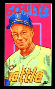 Picture, Helmar Brewing, This Great Game 1960s Card # 283, Joe Schultz, Belly, 