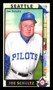 Picture, Helmar Brewing, This Great Game 1960s Card # 283, Joe Schultz, Belly, 
