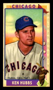 Picture of Helmar Brewing Baseball Card of Ken Hubbs, card number 32 from series This Great Game 1960s