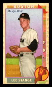 Picture of Helmar Brewing Baseball Card of Lee Stange, card number 54 from series This Great Game 1960s