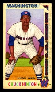Picture of Helmar Brewing Baseball Card of Chuck Hinton, card number 72 from series This Great Game 1960s
