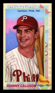 Picture of Helmar Brewing Baseball Card of Johnny Callison, card number 86 from series This Great Game 1960s