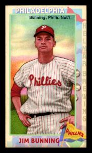 Picture of Helmar Brewing Baseball Card of Jim BUNNING, card number 88 from series This Great Game 1960s