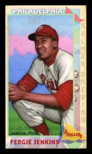 Picture of Helmar Brewing Baseball Card of Fergie JENKINS, card number 89 from series This Great Game 1960s