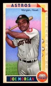Picture, Helmar Brewing, This Great Game 1960s Card # 8, Joe MORGAN, End of swing, looking at camera, Houston Astros