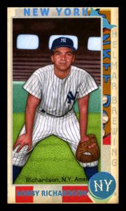 Picture, Helmar Brewing, This Great Game 1960s Card # 95, Bobby Richardson, hands on knees, New York Yankees