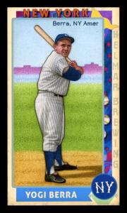 Picture of Helmar Brewing Baseball Card of Yogi BERRA (HOF), card number 96 from series This Great Game 1960s