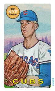 Picture of Helmar Brewing Baseball Card of Rich Nye, card number 67 from series This Great Game Rub-Off Decals 1960s