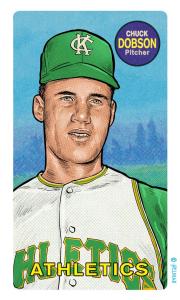 Picture, Helmar Brewing, This Great Game Rub-Off Decals 1960s Card # 81, Joe Rudi, belt up, Oakland Athletics