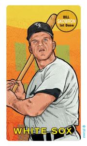 Picture, Helmar Brewing, This Great Game Rub-Off Decals 1960s Card # 89, Moose Skowron, Batting, looking away, Chicago White Sox