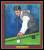 Picture Helmar Brewing All Our Heroes Card # 1 Hoppe, Willie About to hit cue ball Billiards