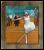 Picture Helmar Brewing All Our Heroes Card # 23 Lenglen, Suzanne Ballet pose Tennis