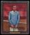 Picture Helmar Brewing All Our Heroes Card # 27 Tilden, Bill Blue sweater, two racquets Tennis