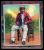 Picture Helmar Brewing All Our Heroes Card # 31 Ranji Sitting, straw hat Cricket