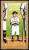 Picture Helmar Brewing Famous Athletes Card # 95 Gaedel, Eddie Arms folded St. Louis Browns
