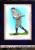 Picture Helmar Brewing French Silks Large Card # 6 Chapman, Ray Batting follow through Cleveland Indians