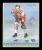 Picture Helmar Brewing Helmar R319 Hockey Card # 31 Cox, Danny White and red uniform, yellow letters outlined red Detroit Falcons