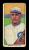Picture Helmar Brewing Helmar T206 Card # 424 Cicotte, Eddie Chest up, blue fence Chicago White Sox