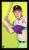 Picture Helmar Brewing This Great Game 1960s Card # 97 Woodward, Woody Batting helmet, bat cocked Atlanta Braves