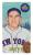 Picture Helmar Brewing This Great Game Rub-Off Decals 1960s Card # 7 BERRA, Yogi Chest up New York Mets