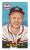 Picture Helmar Brewing This Great Game Rub-Off Decals 1960s Card # 83 SCHOENDIST, Red Portrait Milwaukee Braves