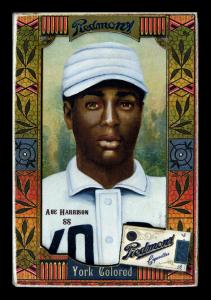 Picture of Helmar Brewing Baseball Card of Abe Harrison, card number 483 from series Helmar Oasis