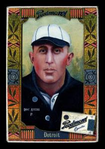 Picture of Helmar Brewing Baseball Card of Doc Ayers, card number 484 from series Helmar Oasis