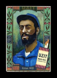 Picture of Helmar Brewing Baseball Card of Jimmy Claxton, card number 505 from series Helmar Oasis