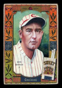 Picture of Helmar Brewing Baseball Card of Rube Bressler, card number 506 from series Helmar Oasis