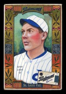 Picture of Helmar Brewing Baseball Card of Kirby LaRue, card number 508 from series Helmar Oasis