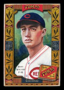 Picture of Helmar Brewing Baseball Card of Bucky Walters, card number 510 from series Helmar Oasis