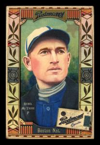 Picture of Helmar Brewing Baseball Card of Bill Mctigue, card number 514 from series Helmar Oasis