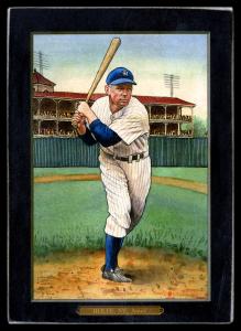 Picture, Helmar Brewing, Helmar T4 Card # 92, Red Rolfe, Swinging, New York Yankees