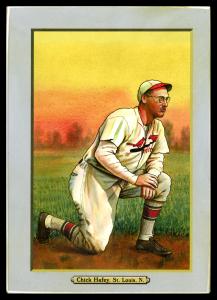 Picture of Helmar Brewing Baseball Card of Chick HAFEY (HOF), card number 202 from series T3-Helmar