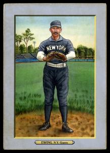 Picture of Helmar Brewing Baseball Card of Buck EWING (HOF), card number 213 from series T3-Helmar