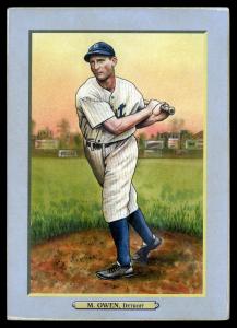 Picture of Helmar Brewing Baseball Card of Marv Owen, card number 225 from series T3-Helmar