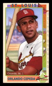 Picture of Helmar Brewing Baseball Card of Orlando CEPEDA, card number 296 from series This Great Game 1960s