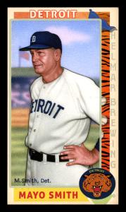 Picture of Helmar Brewing Baseball Card of Mayo Smith, card number 298 from series This Great Game 1960s