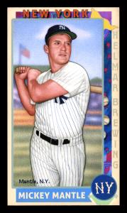 Picture of Helmar Brewing Baseball Card of Mickey MANTLE (HOF), card number 300 from series This Great Game 1960s