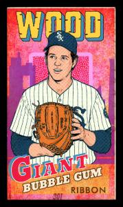Picture, Helmar Brewing, This Great Game 1960s Card # 301, Wilber Wood, Young portrait, Chicago White Sox